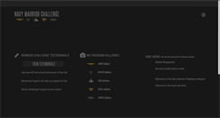 Desktop Screenshot of navywarriorchallenge.com