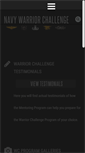 Mobile Screenshot of navywarriorchallenge.com